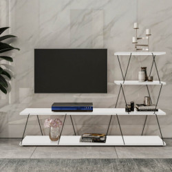 Mueble TV ilgaz blanco Practica Hogar