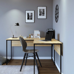 Escritorio de estudio Massası L195 roble Practica Hogar