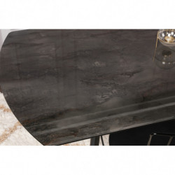 Mesa comedor Ares 1041 negro Practica Hogar