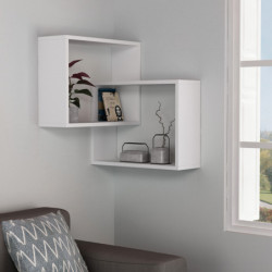Estante de pared Ring blanco Practica Hogar