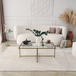 Mesa de centro Sun S410 dorado Practica Hogar