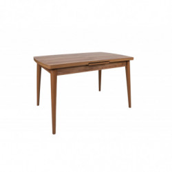 Mesa de comedor extensible inci 1141 nogal Practica Hogar