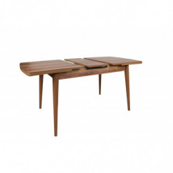 Mesa de comedor extensible inci 1141 nogal Practica Hogar