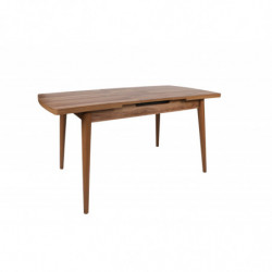 Mesa de comedor extensible inci 1141 nogal Practica Hogar