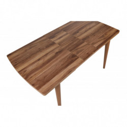 Mesa de comedor extensible inci 1141 nogal Practica Hogar