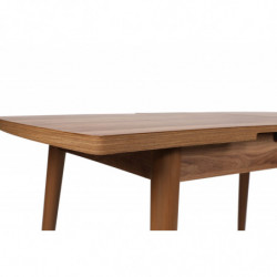 Mesa de comedor extensible inci 1141 nogal Practica Hogar