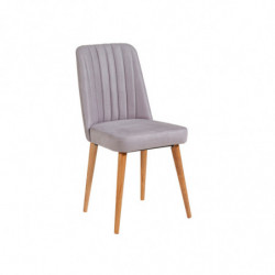 Set mesa comedor extensible y sillas (4 piezas) Vina 0701 pino atlántico soho Practica Hogar