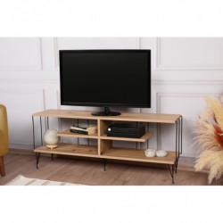 Mueble TV Eze roble Practica Hogar