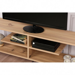 Mueble TV Eze roble Practica Hogar