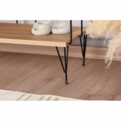 Mueble TV Eze roble Practica Hogar