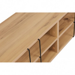 Mueble TV Eze roble Practica Hogar