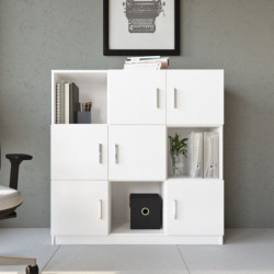 Mueble auxiliar VO7-W blanco Practica Hogar