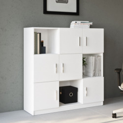 Mueble auxiliar VO7-W blanco Practica Hogar