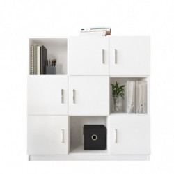 Mueble auxiliar VO7-W blanco Practica Hogar