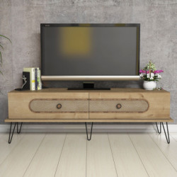 Mueble TV Ekol roble Practica Hogar