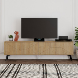 Mueble TV Dune roble Practica Hogar