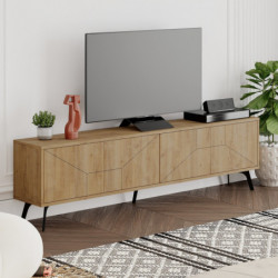 Mueble TV Dune roble Practica Hogar