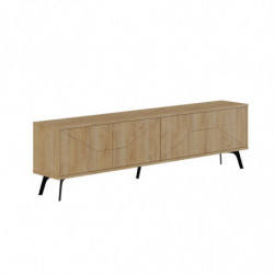 Mueble TV Dune roble Practica Hogar