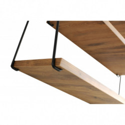 Estante de pared Zihon pino Practica Hogar