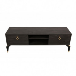 Mueble TV Posh marron oscuro Practica Hogar
