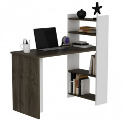 Escritorio de estudio Enna Nogal Blanco Practica Hogar