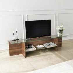 Mueble TV Escape nogal Practica Hogar