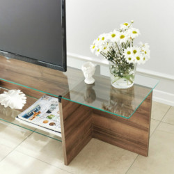Mueble TV Escape nogal Practica Hogar