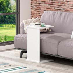 Mesa auxiliar Fall Blanco Practica Hogar