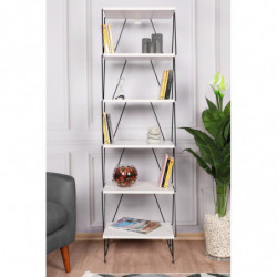 Librería Balaban blanco Practica Hogar