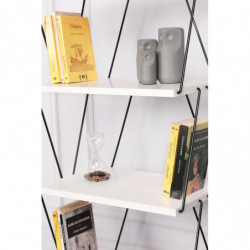 Librería Balaban blanco Practica Hogar