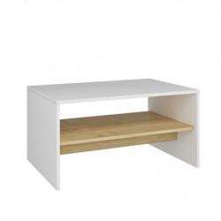 Mesa de centro Apollon Blanco Roble Zafiro Practica Hogar
