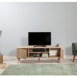 Mueble TV Truva-728 sonoma roble Practica Hogar