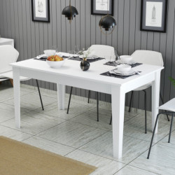 Mesa comedor Milan 519 blanco Practica Hogar