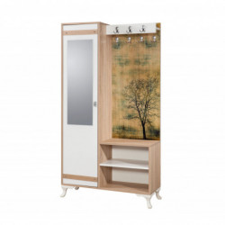 Recibidor İNCİ-729 sonoma roble Practica Hogar