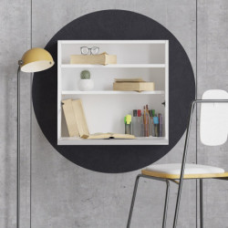 Escritorio de estudio Optimum blanco Practica Hogar