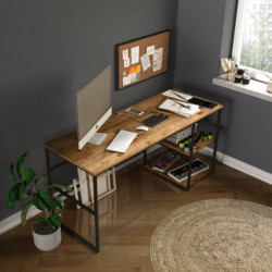 Escritorio de estudio VG28-A pino atlántico Practica Hogar