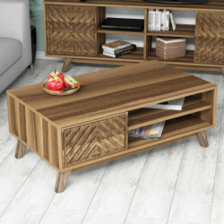 Mesa de centro İnci nogal Practica Hogar