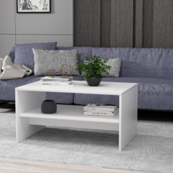 Mesa de centro Apollon Blanco Practica Hogar