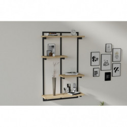 Estante de pared Dodo roble zafiro Practica Hogar