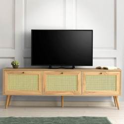 Mueble TV Likya 180 roble Practica Hogar