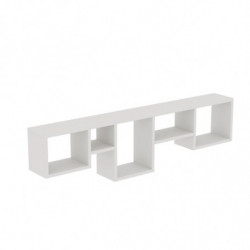 Estante de pared Amanos blanco Practica Hogar