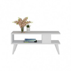 Mesa de centro Ayca Blanco Practica Hogar