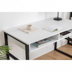 Escritorio de estudio Misto blanco Practica Hogar