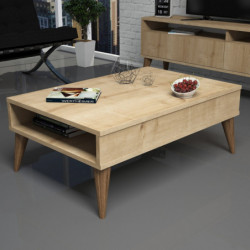 Mesa de centro Best roble Practica Hogar