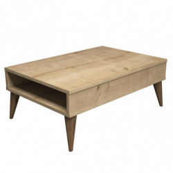 Mesa de centro Best roble Practica Hogar