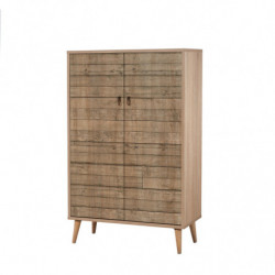 Mueble auxiliar MultiBox 728 sonoma roble Practica Hogar