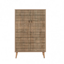 Mueble auxiliar MultiBox 728 sonoma roble Practica Hogar