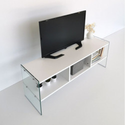 Mueble TV TV400 blanco Practica Hogar