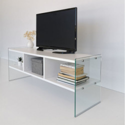 Mueble TV TV400 blanco Practica Hogar