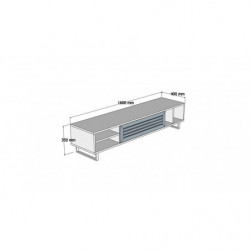 Mueble TV Eray antracita nogal Practica Hogar